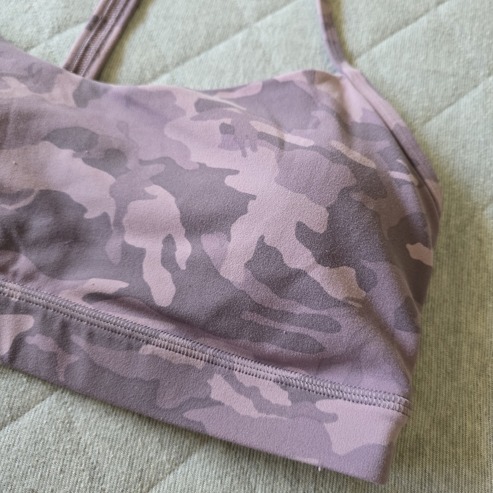 Lululemon Flow Y Bra Nulu Size 10 - Picture 3 of 7